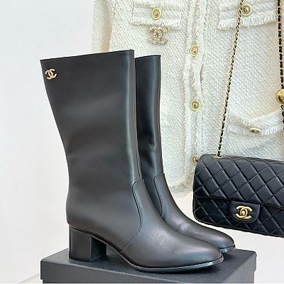CHANEL-11251 샤넬 클래식 사이드 지퍼 부츠 (3컬러)