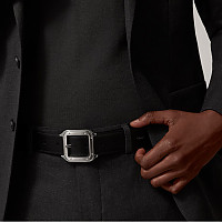 [스페셜오더]Cartier-L5000730 까르띠에 산토스 드 까르띠에 벨트 블랙 금장