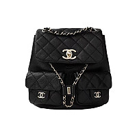 [스페셜오더]CHANEL-AS3618 샤넬 듀마 원포켓 백팩 미디움 카프스킨 블랙 금장
