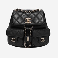 [스페셜오더]CHANEL-AS3618 샤넬 듀마 원포켓 백팩 미디움 카프스킨 블랙 금장