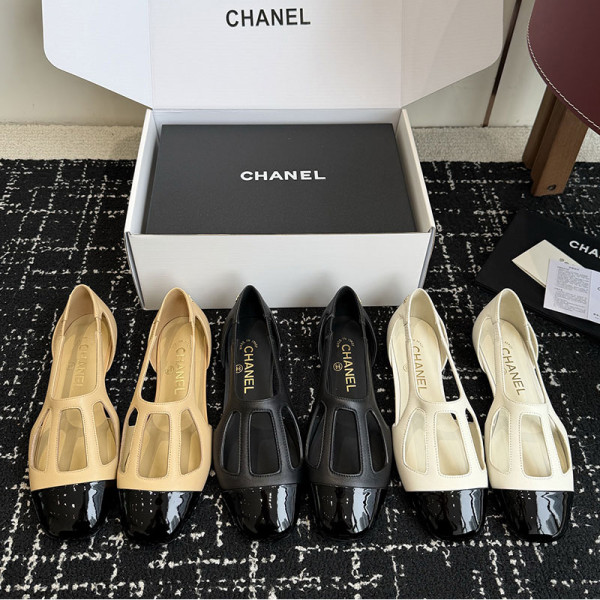 CHANEL-06246 샤넬 2026SS 둥근 헤드 레이스업 단화