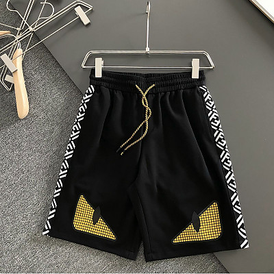 FENDI-07287 팬디 2026 봄/여름 남성용 자수 반바지