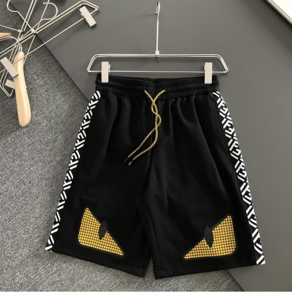 FENDI-07287 팬디 2026 봄/여름 남성용 자수 반바지