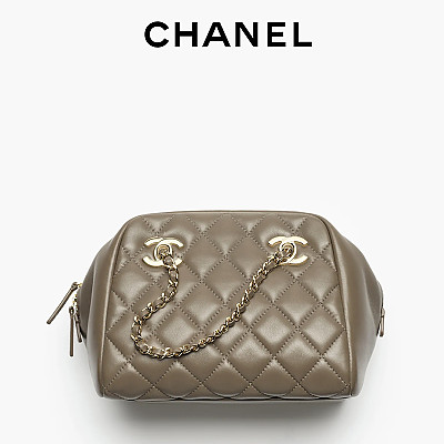 [스페셜오더]CHANEL-AS6472 샤넬 2026 공방 컬렉션 스몰 볼링 백 다크 카키
