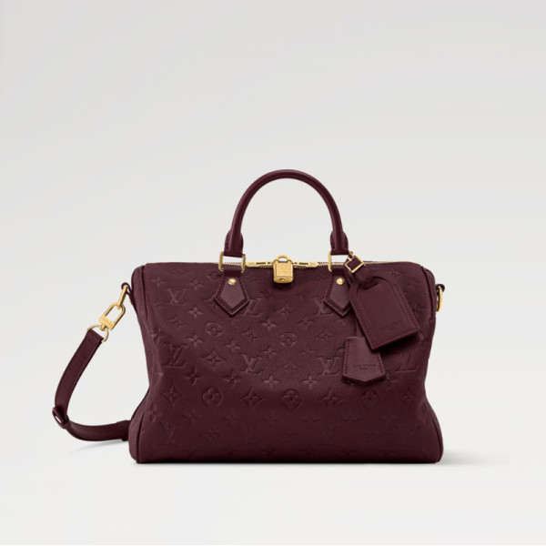 [스페셜오더]LOUIS VUITTON-M2A400 루이비통 스피디 반둘리에 소프트 30 레더 그레나트