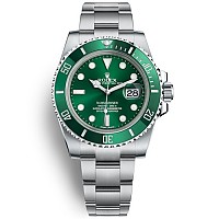 [스페셜오더]ROLEX-롤렉스 서브마리너 스틸 옐로우골드 블루/핑크사파이어 베젤 블랙다이얼 워치40mm