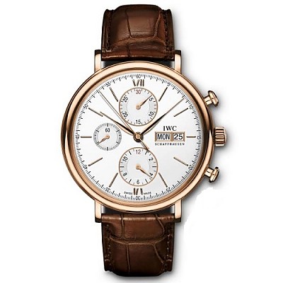 [스페셜오더]IWC-IW356511 아이더블유씨 포르토피노 데이트 오토매틱 레드 골드 남녀공용워치40mm