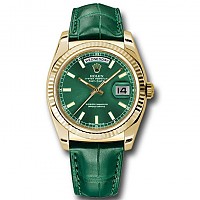 [스페셜오더]ROLEX-롤렉스 데이-데이트 에버로즈 골드 올리브 그린다이얼 시계40mm