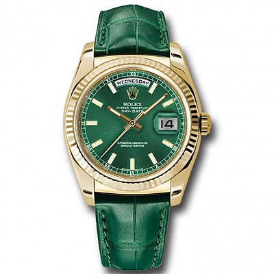 [TW Factory][스페셜오더]ROLEX-228239 롤렉스 데이-데이트 다이아 스틸 그린다이얼 페이크시계 40mm