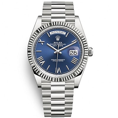 [TW Factory][스페셜오더]ROLEX-228239 롤렉스 데이-데이트 다이아 스틸 그린다이얼 페이크시계 40mm