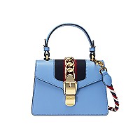 [스페셜오더]GUCCI-470270 8605 구찌 실비 화이트가죽 미니 탑핸들백
