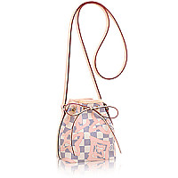 LOUIS VUITTON-M83043 루이비통 블루 모노그램 데님 나노 노에