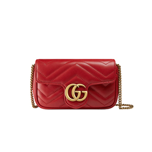 [스페셜오더]GUCCI-476433 9086 구찌 차이니스 발렌타이 데이 GG 마몽 GG 애플 프린트 슈퍼 미니 숄더백