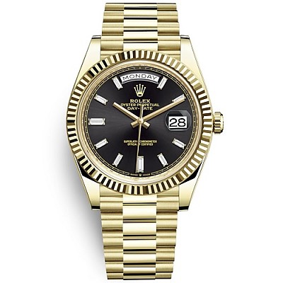 [TW Factory][스페셜오더]ROLEX-228239 롤렉스 데이-데이트 다이아 스틸 그린다이얼 페이크시계 40mm
