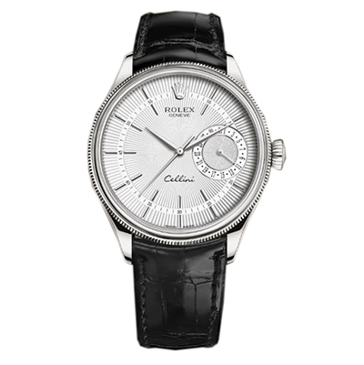 [스페셜오더]ROLEX-롤렉스 첼리니 데이트 스틸 블랙다이얼 시계39mm