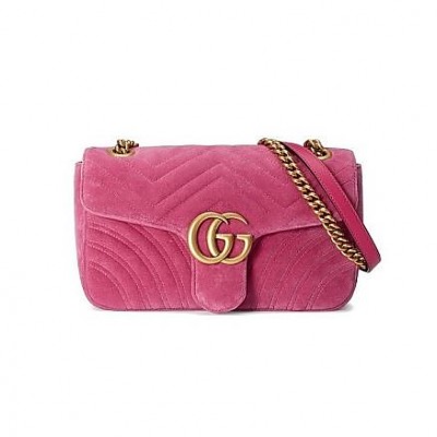 [퍼팩트버전]GUCCI-443497 3368 구찌 그린 GG 마몽 GG 멀티컬러 스몰 숄더백