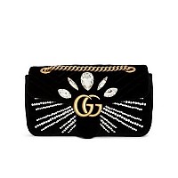 [스페셜오더]GUCCI-443497 6433 구찌 레드 GG 마몽 스몰 마틀라세 숄더백