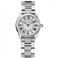 [스페셜오더]Cartier-까르띠에 롱드 솔로 드 까르띠에 쿼츠 핑크골드 가죽스트랩 워치36mm