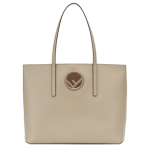 [스페셜오더]FENDI-8BH348 팬디 Fendi F 로고 트리밍 베이지 쇼퍼백