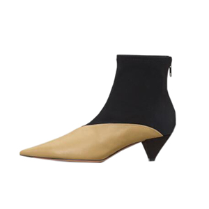 CELINE-326192 셀린느 베이지 램스킨 소프트 V 넥 앵글부츠