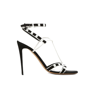 VALENTINO-PW2S0F14 발렌티노 스웨이드 가죽 레드 프리 락스터드 샌들