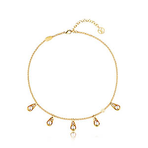 LOUIS VUITTON-M00238 루이비통 펄리그램 골드 서플 목걸이 여성용