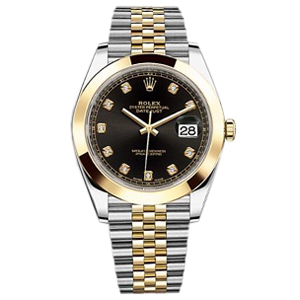 [스페셜오더]ROLEX-롤렉스 데이트저스트 데이트 옐로우 골드 스틸 실버다이얼 콤비시계41mm