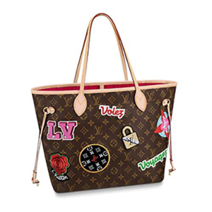 [스페셜오더]LOUIS VUITTON-M56584 루이비통 크림 카멜 모노그램 자이언트 LV 크래프티 네버풀 MM