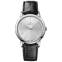 [스페셜오더]ZENITH-제니스 엘리트 클래식 크로노그래프 로즈 골드 실버 다이얼 맨즈시계 42mm