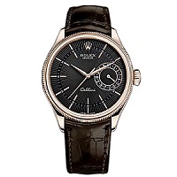[스페셜오더]ROLEX-롤렉스 첼리니 데이트 스틸 블랙다이얼 시계39mm