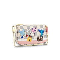 LOUIS VUITTON-M13994 루이비통 블루 모노그램 체리 데님 LV x TM 포쉐트 악세수아