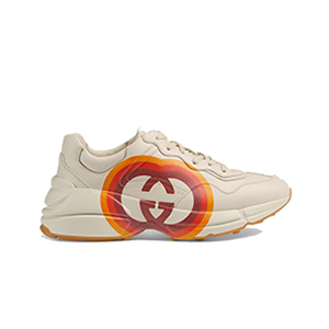 GUCCI-816179 9522 구찌 롸이톤 아이보리 가죽 스니커즈 남여공용