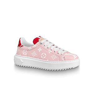 LOUIS VUITTON-1AHOOV 루이비통 화이트 타임 아웃 스니커즈 여성용