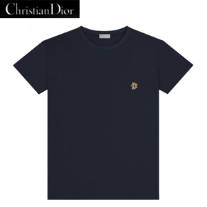 DIOR-923J610 디올 고딕 CD 자수 장식 티셔츠