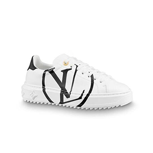 LOUIS VUITTON-1AHOOV 루이비통 화이트 타임 아웃 스니커즈 여성용