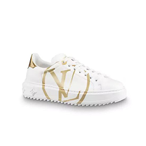 LOUIS VUITTON-1AHOOV 루이비통 화이트 타임 아웃 스니커즈 여성용