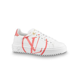 LOUIS VUITTON-1AHOOV 루이비통 화이트 타임 아웃 스니커즈 여성용