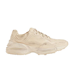 GUCCI-816179 9522 구찌 롸이톤 아이보리 가죽 스니커즈 남여공용